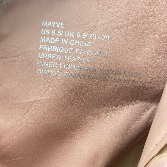 Justfab Velvet Crushed Tie Up Ankle Boots - Picture 7 of 10